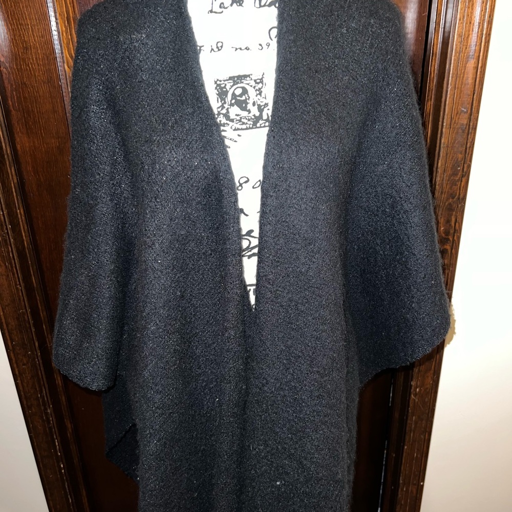 Steve Madden Charcoal Women's Poncho NWT